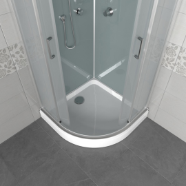 Душевая кабина Triton Прайм-Сатин-Вельвет А 90х90 низкий поддон